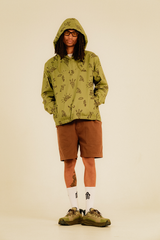 Hikerdelic Petroglyph Conway Smock Jacket Khaki