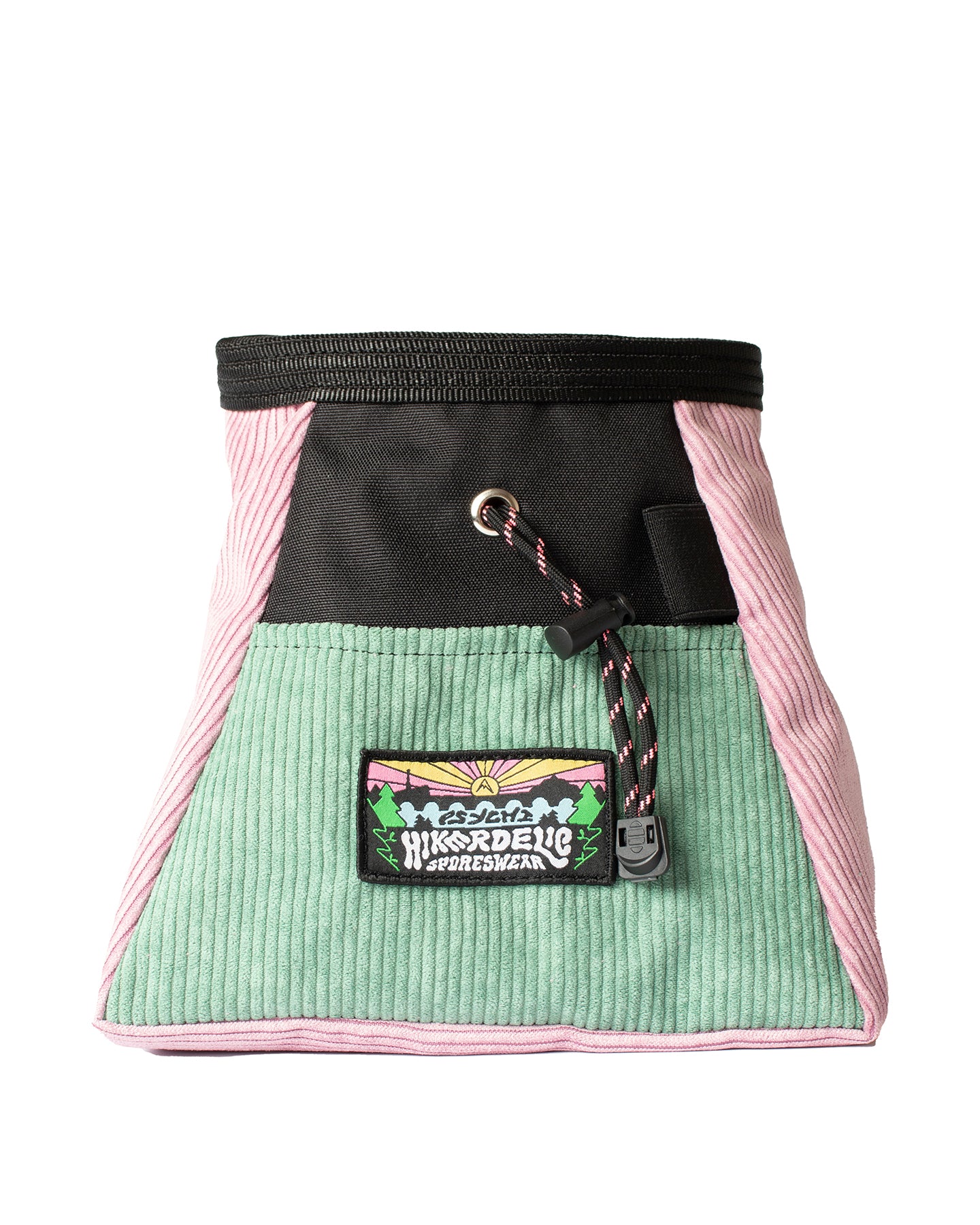 Hikerdelic x Psychi Bouldering Bucket Green / Pink