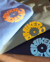 Hikerdelic Vinyl Logo T-Shirt Indigo Blue