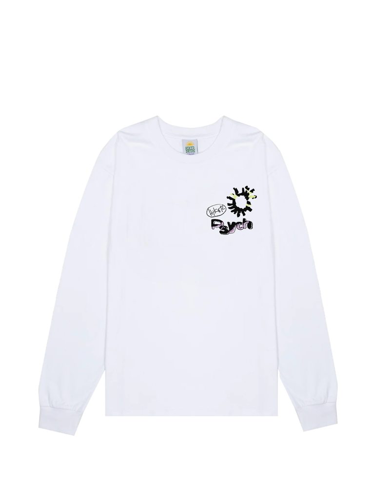 Hikerdelic x Psych Fest LS T-Shirt White