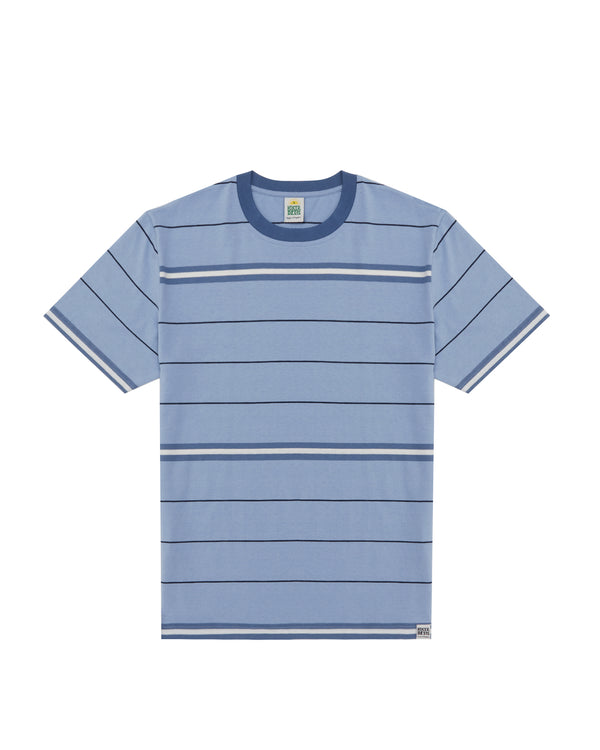 Hikerdelic Yarn Dyed SS T-Shirt Indigo Blue