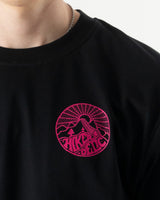 Hikerdelic Core Logo SS T-Shirt Black