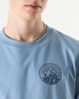 Hikerdelic Core Logo SS T-Shirt Light Blue
