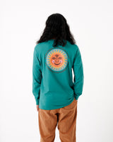 Hikerdelic Mother Earth Long Sleeve T-Shirt Teal