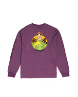Hikerdelic Down to Earth LS T Shirt Purple