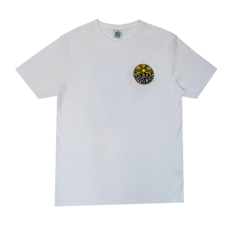 Hikerdelic Original Logo T-Shirt White / Banoffee - Hikerdelic Shop