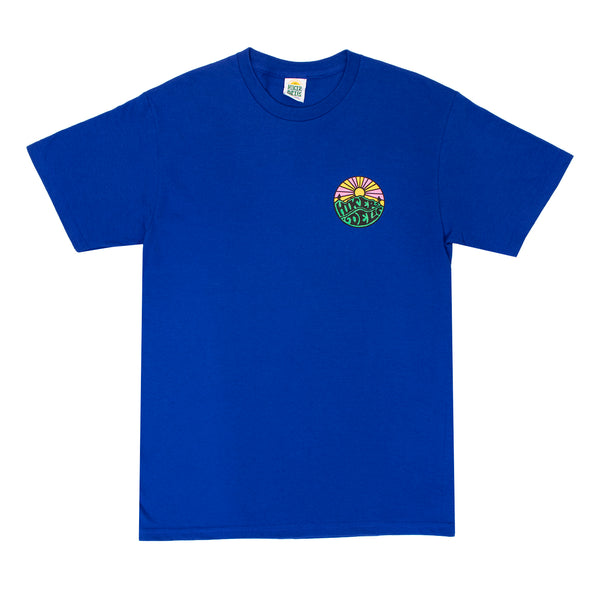 Hikerdelic Original Logo T-Shirt - Royal Blue - Hikerdelic Shop