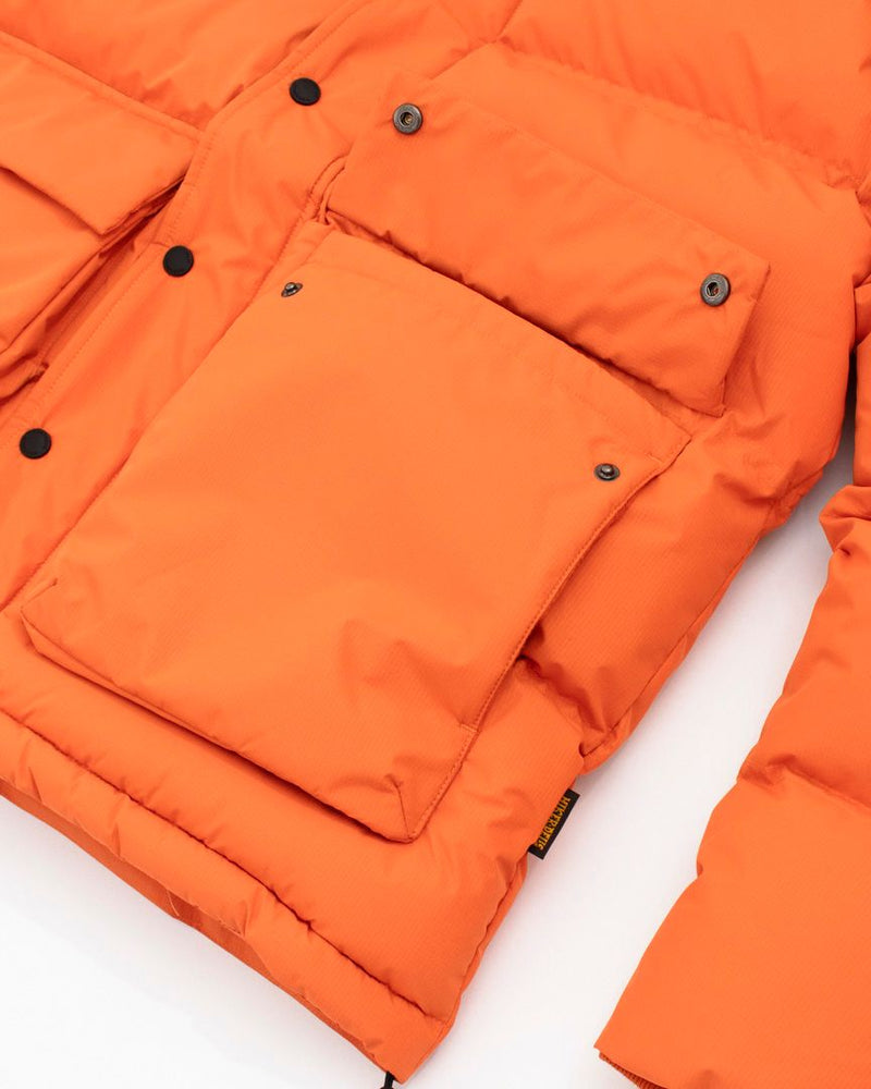 Hikerdelic Calland Ripstop Puffer Jacket Orange