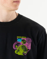 Hikerdelic Sporeswear SS T-Shirt Black