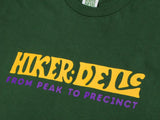 Hikerdelic Text T-Shirt - Green - Hikerdelic Shop