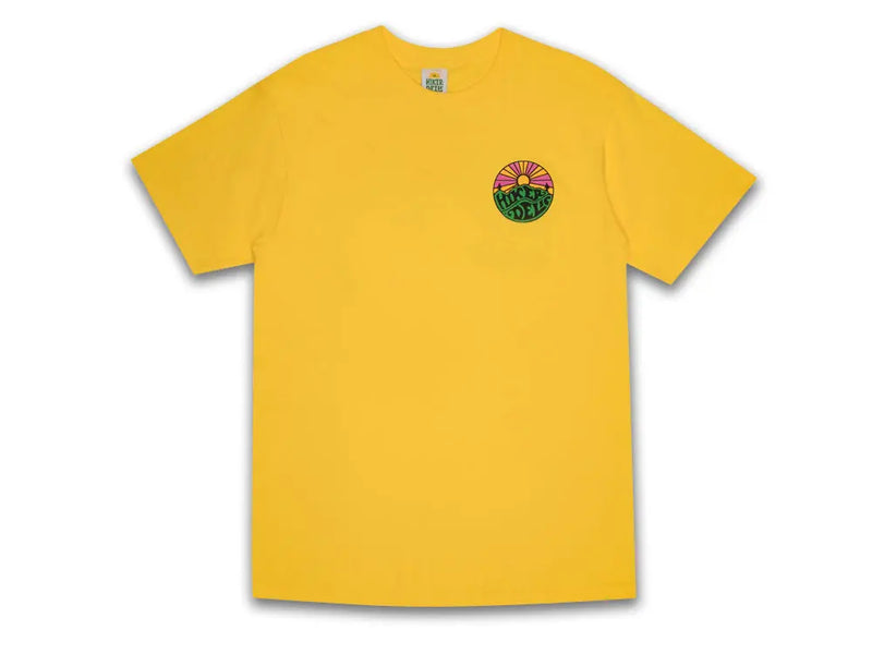Hikerdelic Original Logo T-Shirt - Yellow - Hikerdelic Shop