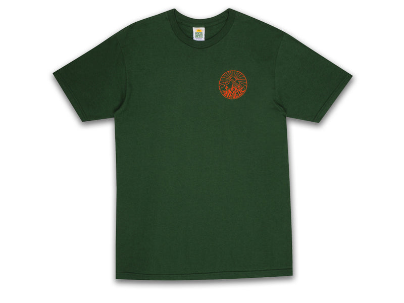 Hikerdelic Core Logo T-Shirt - Green - Hikerdelic Shop