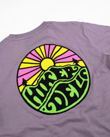 Hikerdelic Original Logo Short Sleeve T-Shirt Lilac