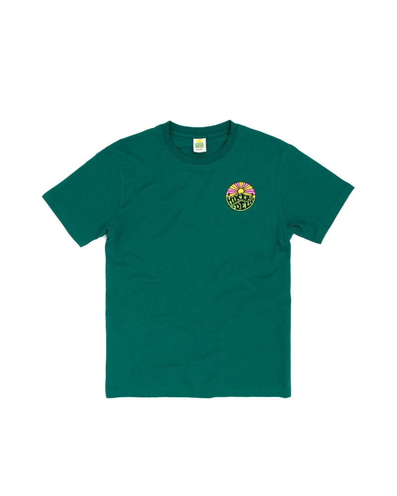 Hikerdelic Original Logo Short Sleeve T-Shirt Teal