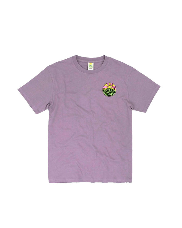 Hikerdelic Original Logo Short Sleeve T-Shirt Lilac